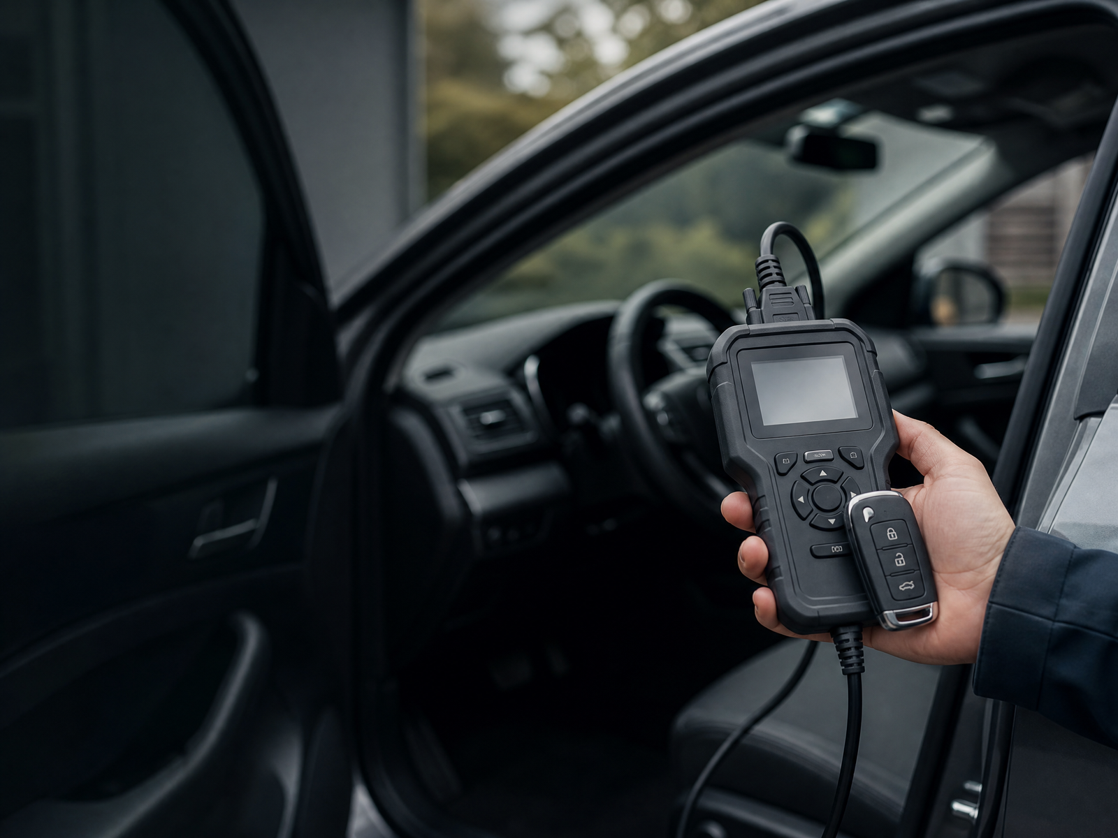 Automotive key and key fob service